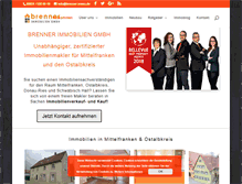 Tablet Screenshot of brenner-immo.de